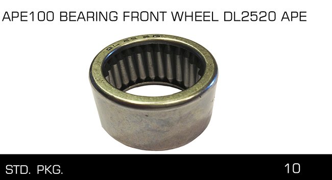 APE100 BEARING FRONT WHEEL DL2520 APE